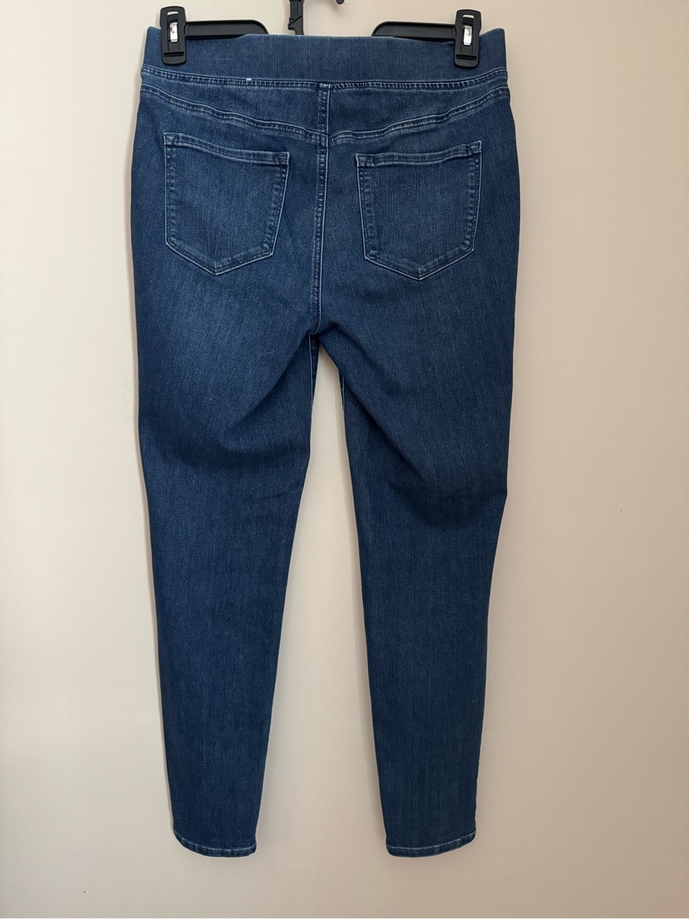 Talbots Pull On Jegings Skinny Stretch Denim Jeans Women’s Size 8 Medium Wash - Picture 2 of 5
